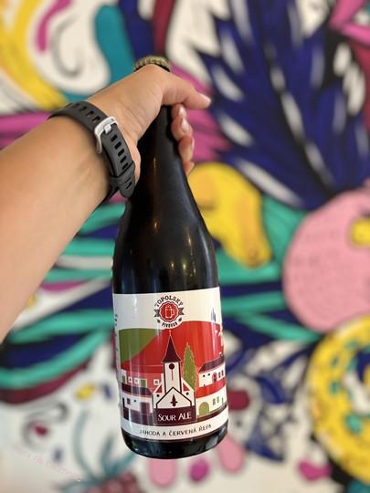 Topolský pivovar Sour Ale Jahoda Červená Řepa 750 ml