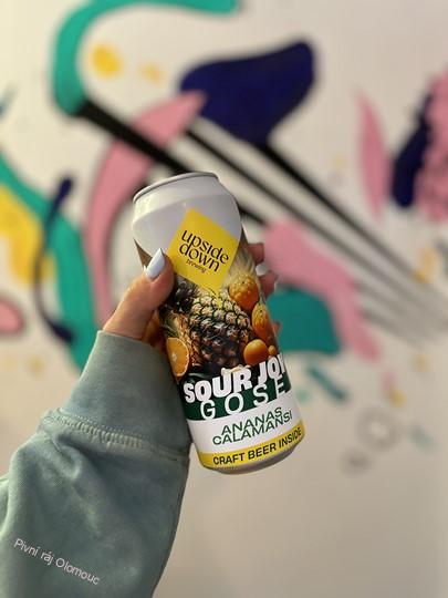 Upside Down Sour Joy: Ananas, Calamansi 500 ml