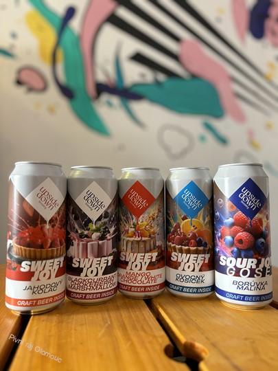 Upside Down Sour Joy: Borůvka Malina 500 ml