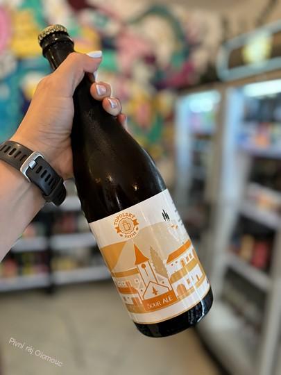 Topolský pivovar Sour Ale čistý 750 ml