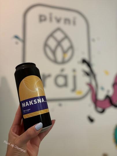 Haksna Our Lager 12° 500ml