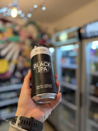 NOZIB Black IPA 500 ml (plech)