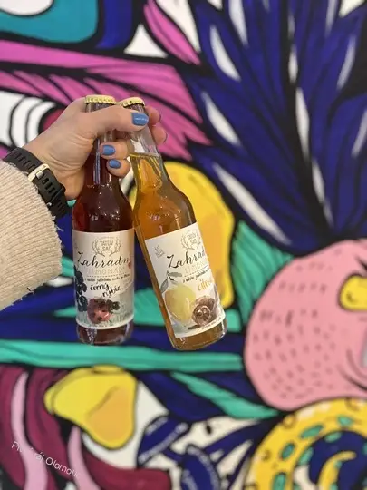 Tátův sad Rybízová zahradní limonáda 330 ml