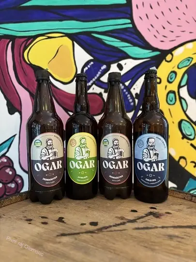 Ogar Polotmavý desítka 1000 ml