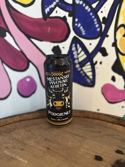 Kojetín Podojenej Mango Milkshake IPA 500 ml (plech)
