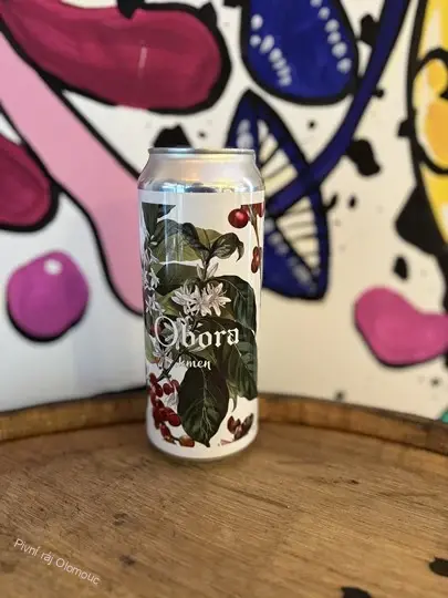 Obora Kmen Sour ale Cascara a káva 500 ml