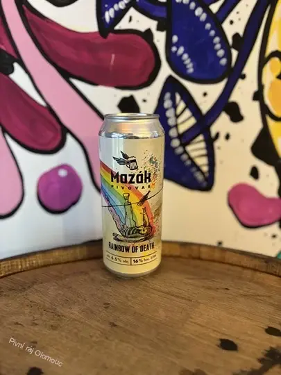 Mazák Rainbow of Death 16° 500 ml (plech)