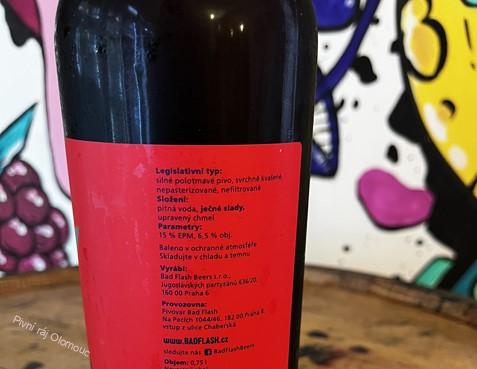 Bad Flash Red Shorts 15° 750 ml