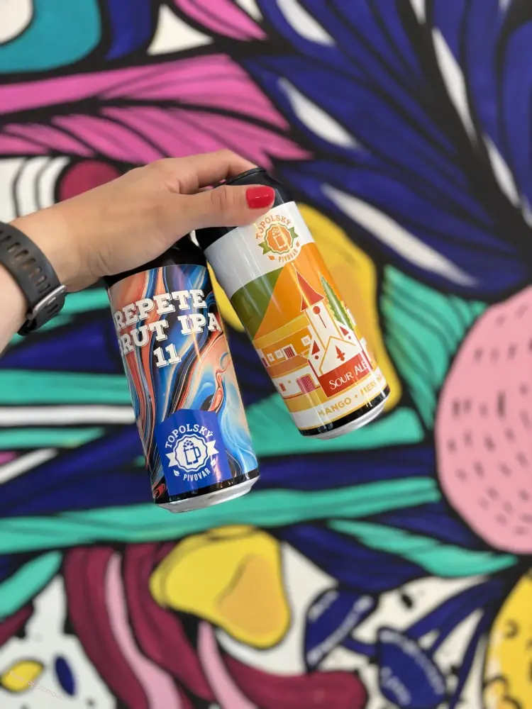 Topolský pivovar Sour ale Mango a Meruňka 500 ml