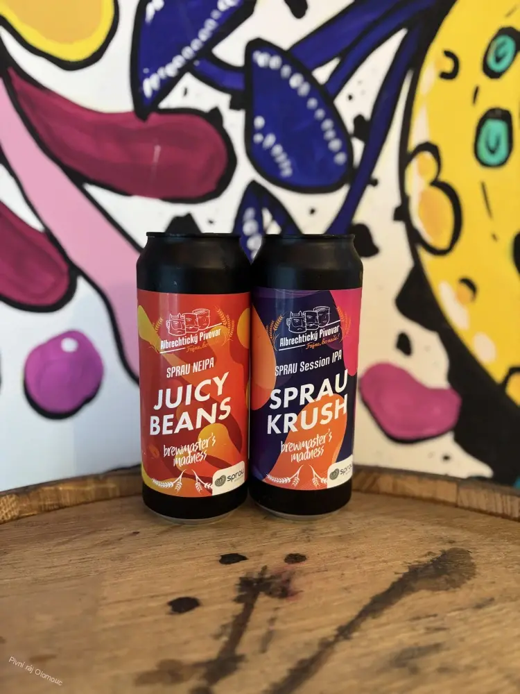 Albrechtický pivovar Sprau Krush 500 ml