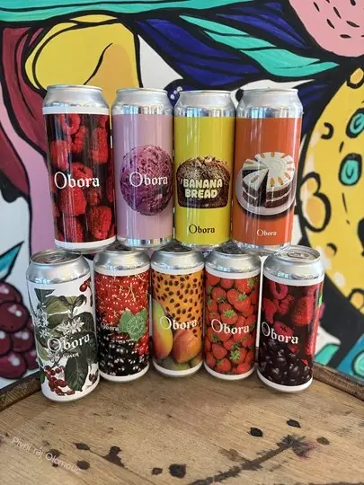Obora Sour jahoda 14° 500 ml (plech)
