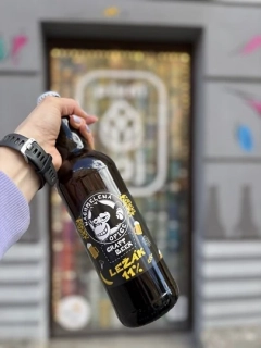 Nachmelená opice Ležák 11° 750 ml (sklo)