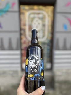 Nachmelená opice Sun APA 12° 750 ml (sklo)