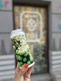 Obora Sour bezinka a limeta 500 ml (plech)