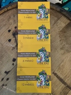 Pivní předplatné ležáky - láhve 4x 750 ml