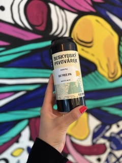 Beskydský pivovárek NEALKO Be Free IPA 500 ml