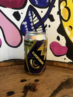 Chmelbucha Kombucha s bezinkou 330 ml