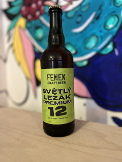 Fenek Světlý ležák premium 750 ml