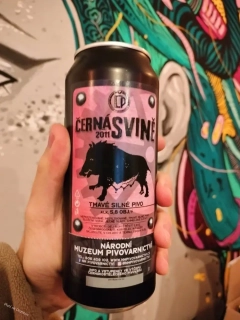 Černokostelecký pivovar Černá svině 500 ml