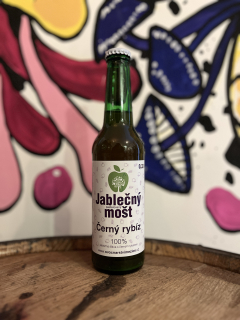 Ovocnářství Mezice Jablečný mošt s černým rybízem 330 ml